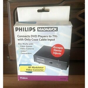 Philips Magnavox RF Modulator Video Converter PM-61138